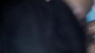 Double penetration with a giant dildo - porn video