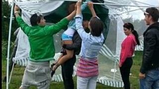 student party at the picnic - porn video