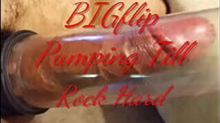 BIGflip Pumping Till Rock Hard - porn video