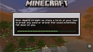 playing minecraft - porn video
