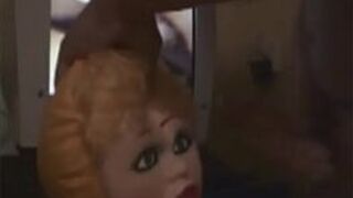 sex doll fuck wife got pain in the head - porn video