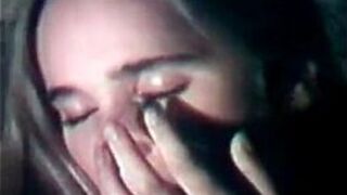 a very hot blonde shared by different friends - porn video