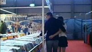 Amateur couple in erotic salon - porn video