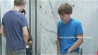 Beautiful teen boy gets to suck dicks - porn video