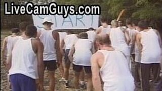 Athletes Outdoor Suck And Fuck - porn video